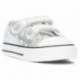 ZAPATILLAS CONGUITOS BRILLO 14155 PLATA
