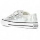 ZAPATILLAS CONGUITOS BRILLO 14155 PLATA