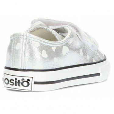 ZAPATILLAS CONGUITOS BRILLO 14155 PLATA
