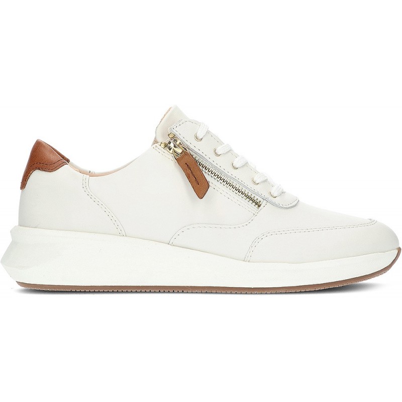 ZAPATILLAS CLARKS UN RIO ZIP WHITE