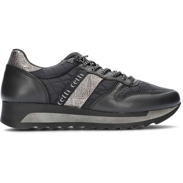 SNEAKERS CETTI ACOLCHADO C-847 NEGRO SNEAKERS CETTI ACOLCHADO C-847 NEGRO