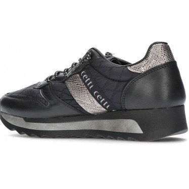 SNEAKERS CETTI ACOLCHADO C-847 NEGRO