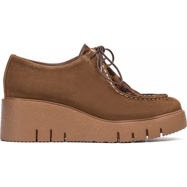 ZAPATOS WONDERS MOOD E-6231 CAMEL