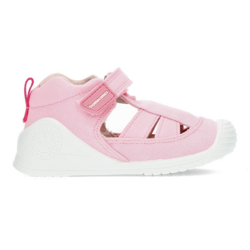 SANDALIAS BIOMECANICS LONA BEBÉ BELISA PINK