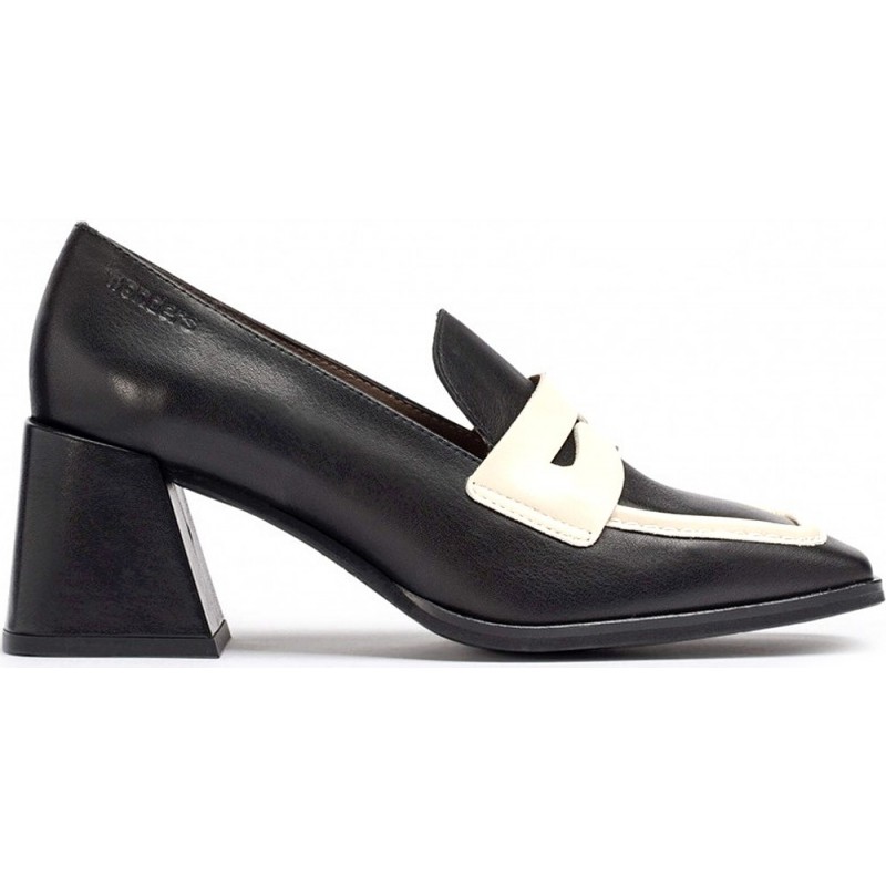 ZAPATOS CON TACÓN WONDERS FIODOR H-4351 NEGRO