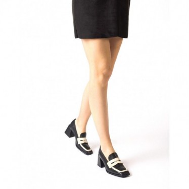 ZAPATOS CON TACÓN WONDERS FIODOR H-4351 NEGRO