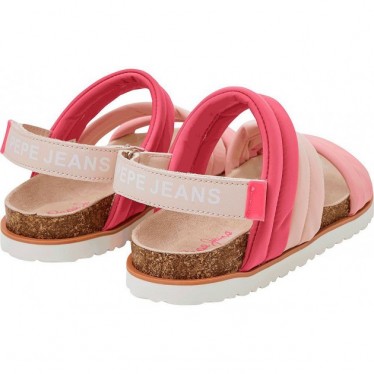 SANDALIA PEPE JEANS BERLIN CLOUD G PGS90196 PINK