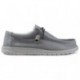 ZAPATOS DUDE WALLY STRETCH M GRAY