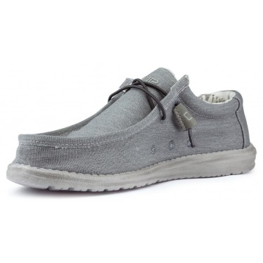 ZAPATOS DUDE WALLY STRETCH M GRAY
