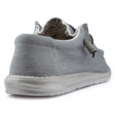 ZAPATOS DUDE WALLY STRETCH M GRAY