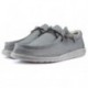 ZAPATOS DUDE WALLY STRETCH M GRAY