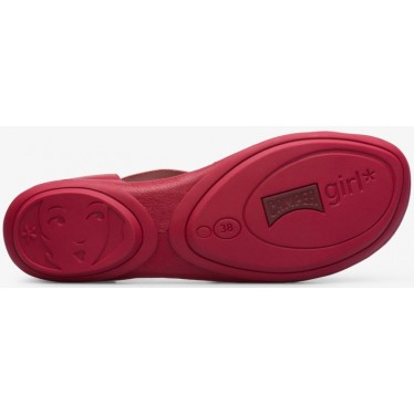 SANDALIA CAMPER RIGHT NINA K200759 ROJO