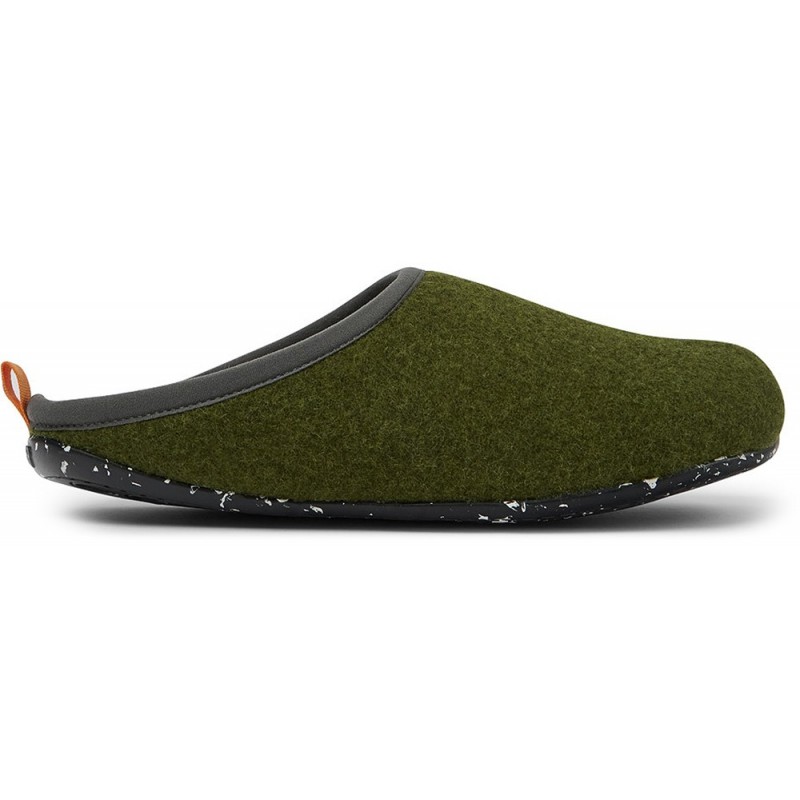 PANTUFLAS CAMPER TWINS K100824 VERDE