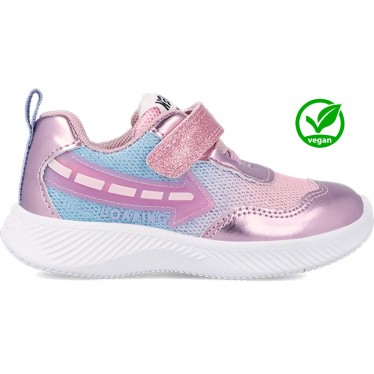 SNEAKER CON LUZ GARVALIN 231805 VEGAN ROSA