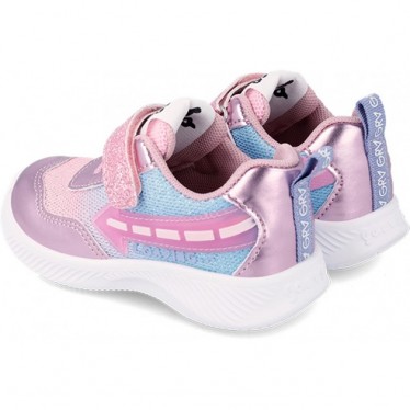 SNEAKER CON LUZ GARVALIN 231805 VEGAN ROSA