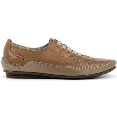 ZAPATOS FLUCHOS F1181 HABANA ESLA DORE_TOPO