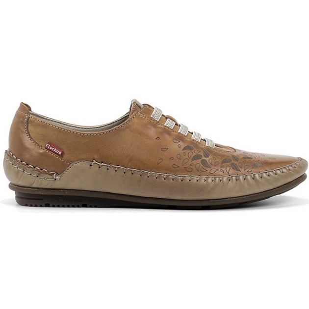 ZAPATOS FLUCHOS F1181 HABANA ESLA DORE_TOPO