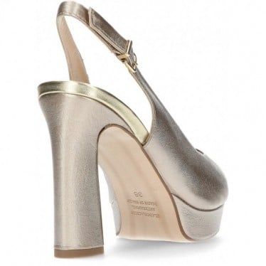 SANDALIAS CON TACÓN DE PEDRO MIRALLES 13316 DORADO