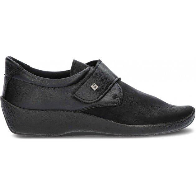 ZAPATOS ARCOPEDICO ELASTICO A4421 BLACK