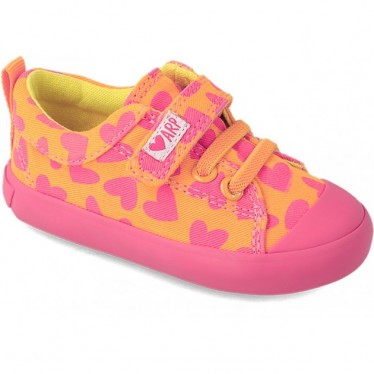 DEPORTIVA AGATHA RUIZ DE LA PRADA LONA CORAZONES 232927 NARANJA_ROSA_CORAZONES