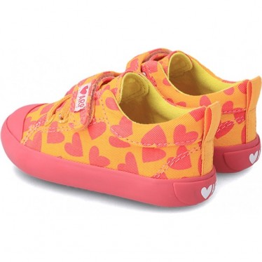 DEPORTIVA AGATHA RUIZ DE LA PRADA LONA CORAZONES 232927 NARANJA_ROSA_CORAZONES