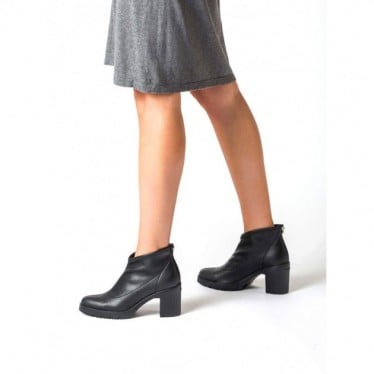 BOTINES WONDERS JESS LYCRA M-4516 NEGRO