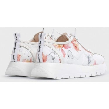 ZAPATILLAS WONDERS START FLORAL A-2424 FLORAL_WHITE