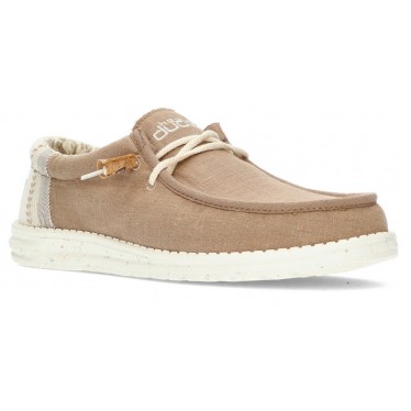 ZAPATOS DUDE WALLY LINEN NATURAL