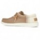 ZAPATOS DUDE WALLY LINEN NATURAL