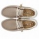 ZAPATOS DUDE WALLY LINEN NATURAL