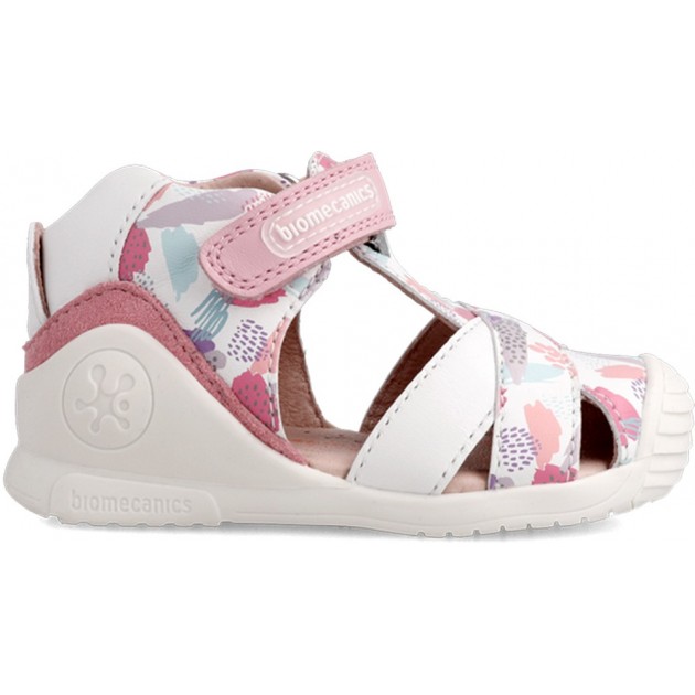 SANDALIA BIOMECANICS ESTAMPADA 222116 BLANCO SANDALIA BIOMECANICS ESTAMPADA 222116 BLANCO