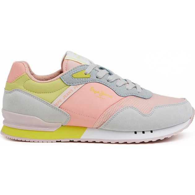 ZAPATILLAS PEPE JEANS LONDON MAD PLS31464 PINK ZAPATILLAS PEPE JEANS LONDON MAD PLS31464 PINK