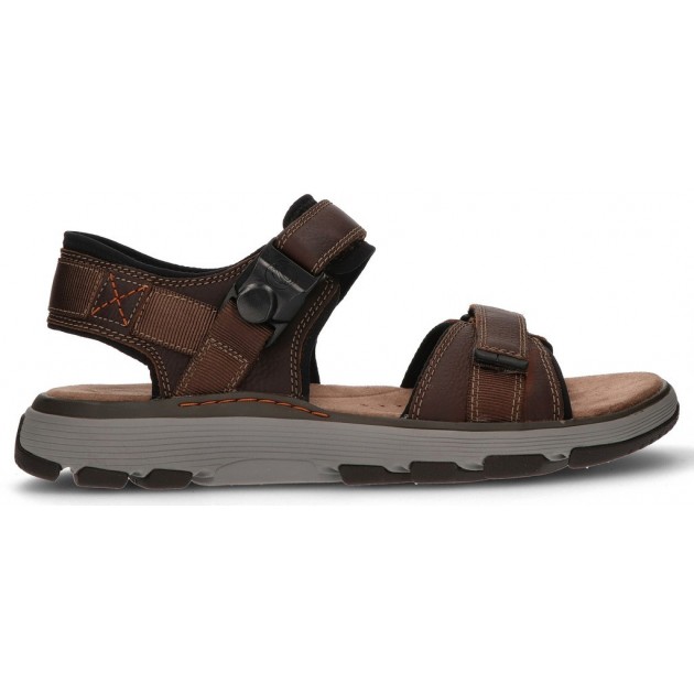 SANDALIAS CLARKS UN TREK PART BROWN