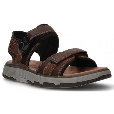 SANDALIAS CLARKS UN TREK PART BROWN