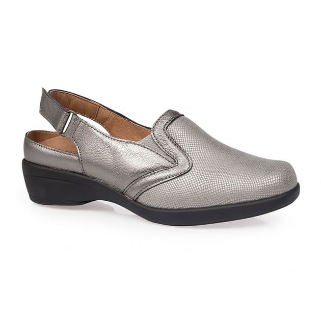 SANDALIAS CALZAMEDI ELASTICA 0704 PLATA