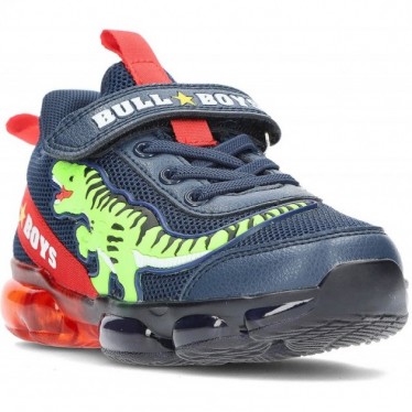 DEPORTIVA BULL BOYS T-REX CON LUZ DNAL-2130 AZUL