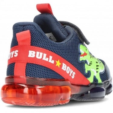 DEPORTIVA BULL BOYS T-REX CON LUZ DNAL-2130 AZUL