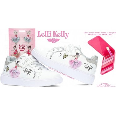 DEPORTIVA LELLI KELLY FALDAS INTERCAMBIABLES LKAA-2280 BLANCO_PLATA