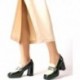 MOCASÍN CON TACÓN WONDERS  H-5925 CREAM