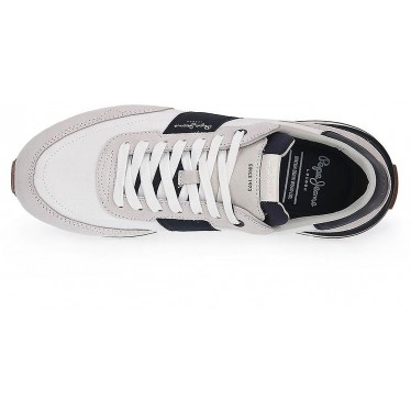 DEPORTIVA PEPE JEANS BUSTER TAPE PMS60006 WHITE