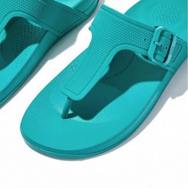 SANDALIAS FITFLOP GB3 IQUSHION ADJUSTABLE BUCKLE TAHITI_BLUE