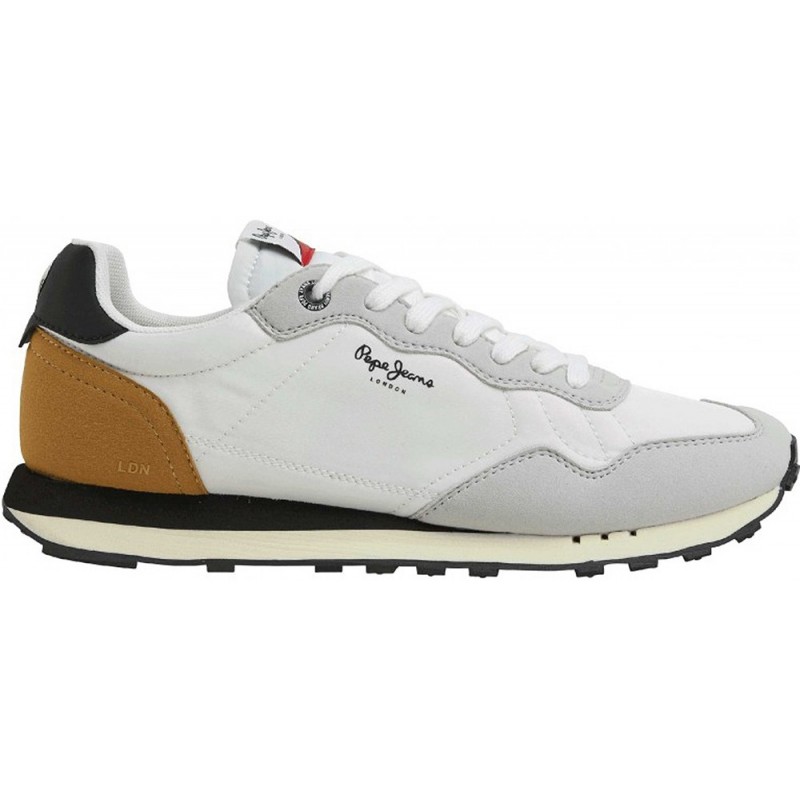 ZAPATILLAS PEPE JEANS NATCH MALE PMS30945 WHITE