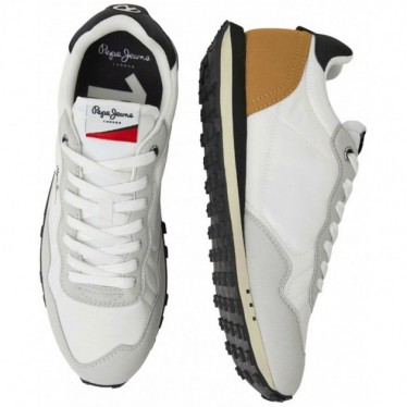 ZAPATILLAS PEPE JEANS NATCH MALE PMS30945 WHITE