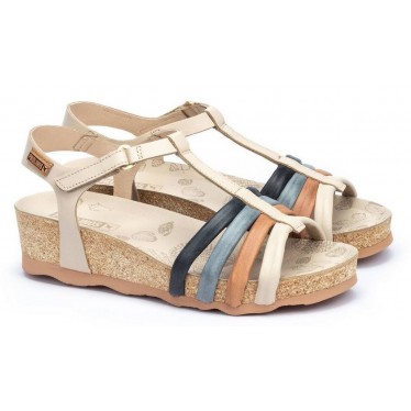 SANDALIAS PIKOLINOS MAHON W9E-0654C1 MARFIL