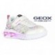 DEPORTIVA GEOX ASSISTER JUNIOR MINNIE CON LUZ J45E9D BLANCO