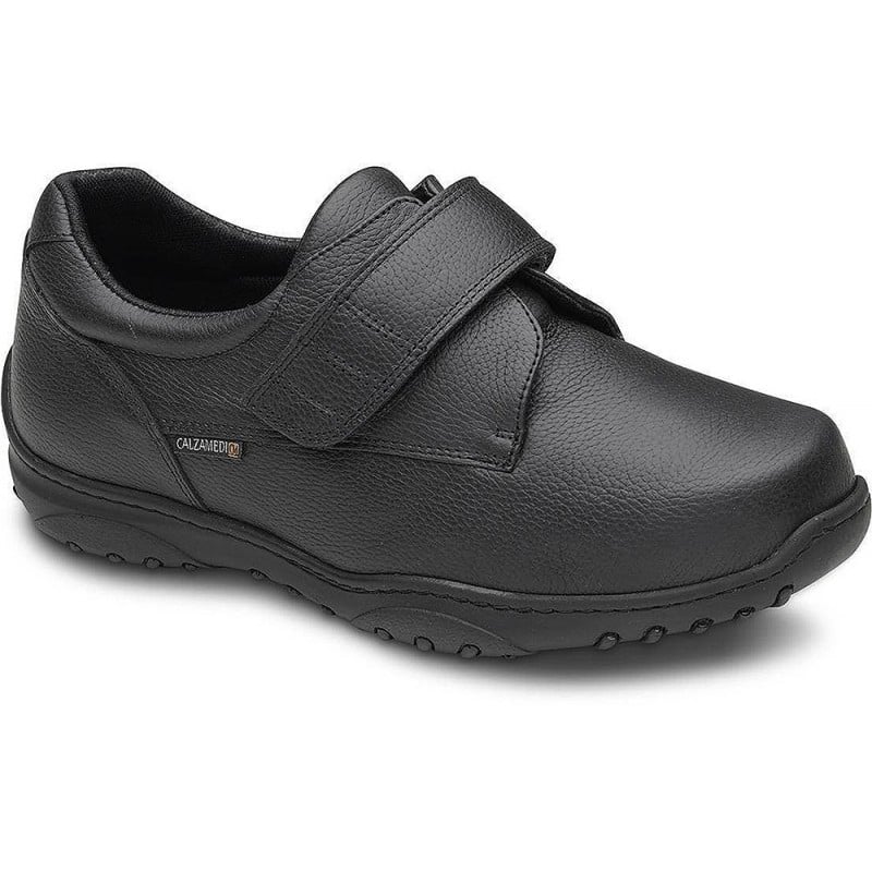 ZAPATOS CALZAMEDI CON VELCRO 2090 NEGRO