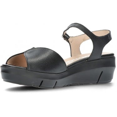 SANDALIAS WONDERS D8272 NEGRO