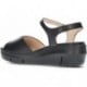 SANDALIAS WONDERS D8272 NEGRO