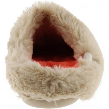 PANTUFLA VICTORIA NORTE PELO 1081117 BEIGE