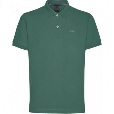 POLO GEOX M3510B FOREST_GREEN